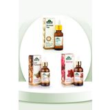 Arifoğlu Seyrek Saç Seti: Çam Terebentin Yağı 50ml Sarımsak Yağı 20ml Hint Yağı 50ml