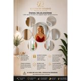 Arıkoğlu Reklam ve Yapı LucitART 1 Adet Yuvarlak Dekoratif Pleksi Duvar Dekoru | Kendinden Yapışkanlı 1 mm Pleksi | 9 Renk | 10x10, 15x15, 20x20, 25x25, 30x30 cm