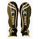 ARIMA Kick Boks Kaval Ayaküstü Deri Koruyucu (SİYAH-GOLD)