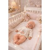 Arin Baby 5 'Lİ ÇİÇEK DESENLİ %100 PAMUK YENİ DOĞAN KIZ BEBEK HASTANE ÇIKIŞ SETİ/KIZ BEBEK ZIBIN SET