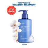 Arındıran Nemlendiren Hacim Veren Saç Kremi KUNDAL Airy Volume Hyaluron Treatment 500ml Blossom Br.