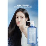 Arındıran, Nemlendiren, Hacim Veren Şampuan KUNDAL Airy Volume Hyaluron Shampoo 500ml Blossom Breeze