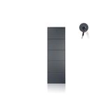 Arinna 5’li Antrasit Metal Ayakkabılık (KİLİTLİ)