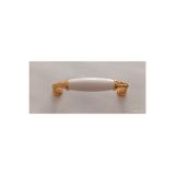 Arion 96 MM 1 ADET LÜX MOBİLYA KULPU SEÇİL ALTIN METAL AYAKLI BEYAZ PLMR DOLAP MUTFAK ÇOÇUK GENÇ ODASI