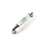 Arion 96 Mm Krom Porselen Kulp Modelleri Modern Dolap Çekmece Mobilya Mutfak Kulbu 147