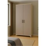Arion Deniz 2 Kapaklı Çekmeceli Dolap | %100 MDF Kalitesi | REHAU Kaplama Kapaklar | Ağaç Ayaklar |1. Sınıf Malzeme Kalitesi - Vizon