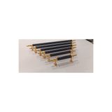 Arion EMİR 1 AD.SİYAH-ALTIN 224 MM Metal Vidalı KULP Dolap,şifonyer,ünite,komidin,mutfak Dolabı,vestiyer