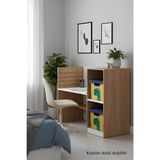 Arion Kids Ayarlanabilir Çalışma Masası – %100 MDF Kaliteyle Tasarlandı! | Küçük Yaşlardan Büyük Yaşlara Kadar - Beyaz - Ahşap - 80 Cm- 50 Cm - 107 Cm