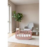 Arion Kids Beşik -%100 MDF - Sallanabilir Beşik- Pembe