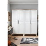 Arion Kids Sicilya 4 Kapaklı Çekmeceli Genç Odası Dolabı | %100 MDF | 1.Sınıf Malzeme Kalitesi - Montajsız