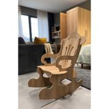 Arion Sandalye | %100 MDF| Riviera Renk | Sallanabilir ve Dayanıklı Çocuk Sandalyesi - Ahşap