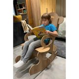 Arion Sandalye |%100 MDF | Sallanabilir ve Dayanıklı Çocuk Sandalyesi | Ahşap Renk