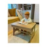 arionkids ARION-AKTMS-03 Mdf Çocuk Aktivite Masası | Açılabilir Kapaklı | Ergonomik Tasarım | 1 Sandalye 1 Masa