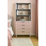 arionkids ARIONKS059 Masal Çekmeceli Şifonyer Ve Kitaplık Set | Birinci Sınıf Mdf Kalitesi | Rehau Kapaklar | Ağaç Ayaklı