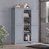 Arişa Landy Banyo Dolabı - Gri - Gümüş