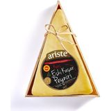 Ariste Ahşap Hediyelik Kutulu Kars Eski Kaşar Peyniri 250 gr – Şirden Mayalı, Dinlendirilmiş
