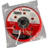 Aristo Eco-Os 152506 Havalı Zımpara Makina Tabanı Cırtlı - Kırmızı - 150 mm