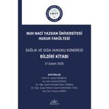 Aristo Yayınevi Sağlık ve Gıda Hukuku Kongresi Bildiri Kitabı