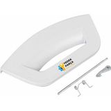 Ariston Hotpoint Uyumlu Indesit Wmg 702CTK Çamaşır Makinesi Kapak Mandal Tutamağı Beyaz - Adet-Set