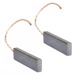 Ariston İle Uyumlu Metal Yuvalı Çamaşır Makinesi Motor Kömürü Bakır İpli ( 13.5x5x40 ) 2 li