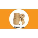 Arısu Hasır İp 5mm Jüt Halat Kendir Doğal İp 100 Metre Dayanıklı ve Çok Amaçlı Kullanım