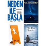 Arıtan Yayınevi Neden Ile Başla 2. Kitap - Simon Sinek + Kuzey Işıklarının Şarkısı + Telefon Tutucu + Bir Kar Tanesi