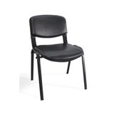 Arj I Office Furniture & Desing Siyah Ofis Büro Bekleme Misafir Form Koltuğu Sandalyesi 007