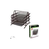 Ark 3a 3 Lü Hareketli Metal Evrak Rafı