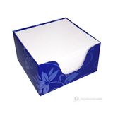 Ark 3A Karton Kutulu Küp Not 84x84x48 mm 1 Adet Beyaz Renkli Kullanım İçin