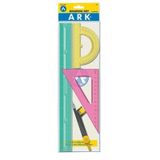 Ark Çizim Seti 30 cm Cetvelli 4 parça