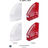 Ark Magazinlik 2060 (4 Adet) - Kırmızı