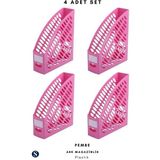 Ark Magazinlik 2060 (4 Adet) - Pembe