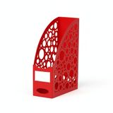 Ark Magazinlik Dergilik Broşürlük Plastik Kırmızı 1 Adet