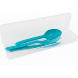 Ark Plastik Çatal Kaşık Bıçak Seti Kutulu 2 Adet