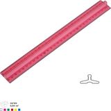 Ark Trible Cetvel 30 cm - 4 Adet - Çok Renkli