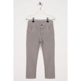 Arka Cepli Bej Renk Erkek Çocuk Gabardin Pantolon - 11 - 12 Yaş