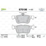 Arka Disk Fren Balatası Ford Edge 2.0d 08/15-07/18 Ford Kuga 1.5/1.5d/1.6/2.0/2.0d 11/12