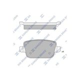 Arka Fren Balata Land Rover Freelander 06- / Ford Mondeo Iv 07- / Focus Iı. Galaxy Iı. S-Max / Vol Vo S80 10- . Xc70 07-