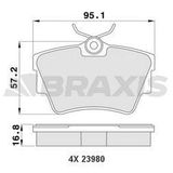 Arka Fren Balatası Trafıc Iı Iıı Vıvaro 1.6dcı / 1.9 / 2.0