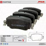 Arka Fren Balatasi- (Vw Caddy 16- Golf 16 Passat 15- Polo 18- Seat Leon 13-16 Skoda Mga-55658
