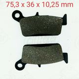 ARKA FREN DİSK BALATASI FA131 YAMAHA WR 400-426 F-HONDA NX 4