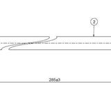 Arka Fren Hortumu Sag/sol Volvo S60 I 00 10 S80 I 08 06 V70 Iı 00 07 XC70 00 07