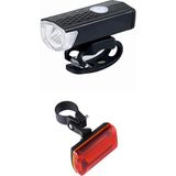 Arka Stop Hediyeli USB Şarjlı Bisiklet Ön Far Lambası