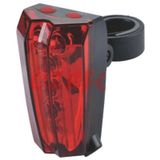 Arka Stop Lazer 5 Led Li - 3 Fonksiyonlu - Su Geçirmez Pil Dahil Jy-2l-a