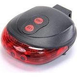 Arka Stop Lazer 5 Led'li - 3 Fonksiyonlu [Pil Dahil] Jy-1L