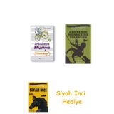 Arkadaşım Mumya - Tılsımlı Kolye (Ciltli) + Dünyanın Merkezine Yolculuk + Siyah İnci Hediye