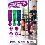 Arkagan Direnç Bandı Seti 45-54-79 KG 3’lü | Kas Geliştirme, Fitness, Direnç Lastiği – Egzersiz Bantları