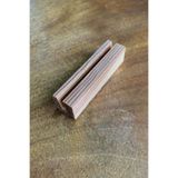 Arkaik Craft Ahşap Takvim Stantı Ahşap Masa Üstü Kart Tutucu Ahşap Stant 12 cm