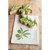 Arkaik Craft Zeytin Yaprağı Ahşap Baskı Kalıbı