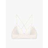 Arkası Çapraz Askılı Bağlama Detaylı Bralet Bikini Üstü